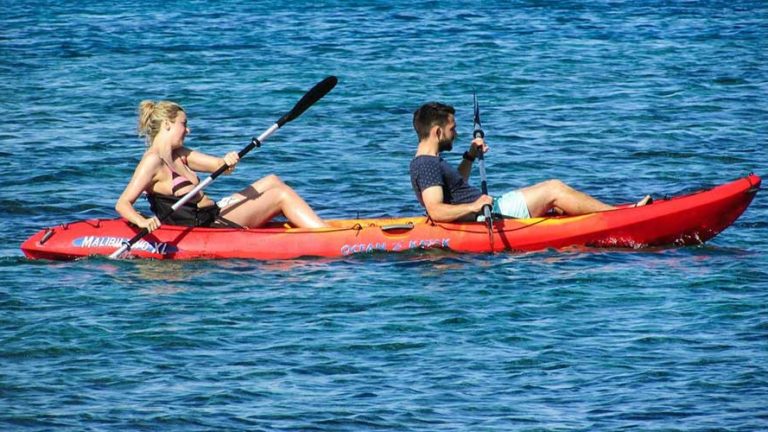 Kayak en Corse